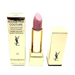 Yves Saint Laurent Rouge Pur Couture Satiny Radiance Lipstick 10 Beige Tribute